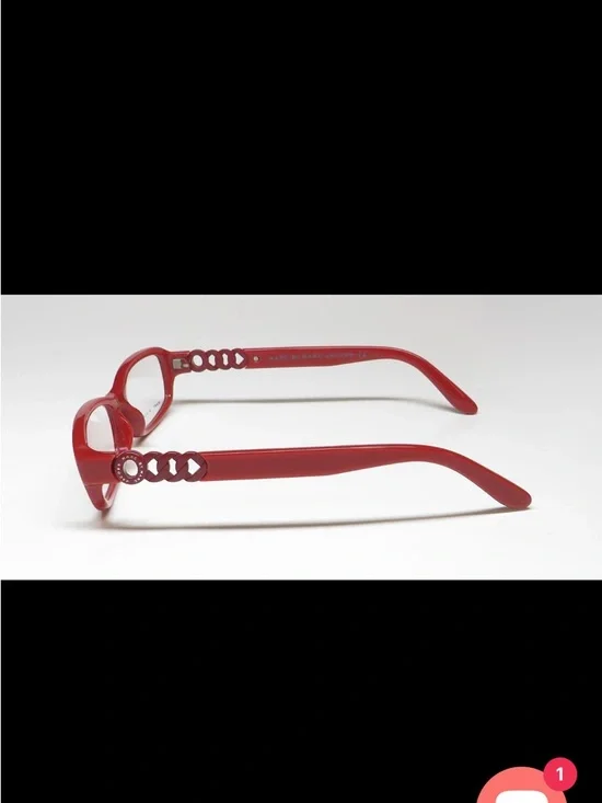 New Marc Jacobs 542 Eyeglasses - red, - Picture 5 of 9